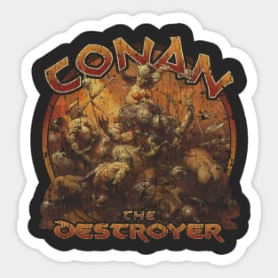 The Destroyer 1971 Sticker